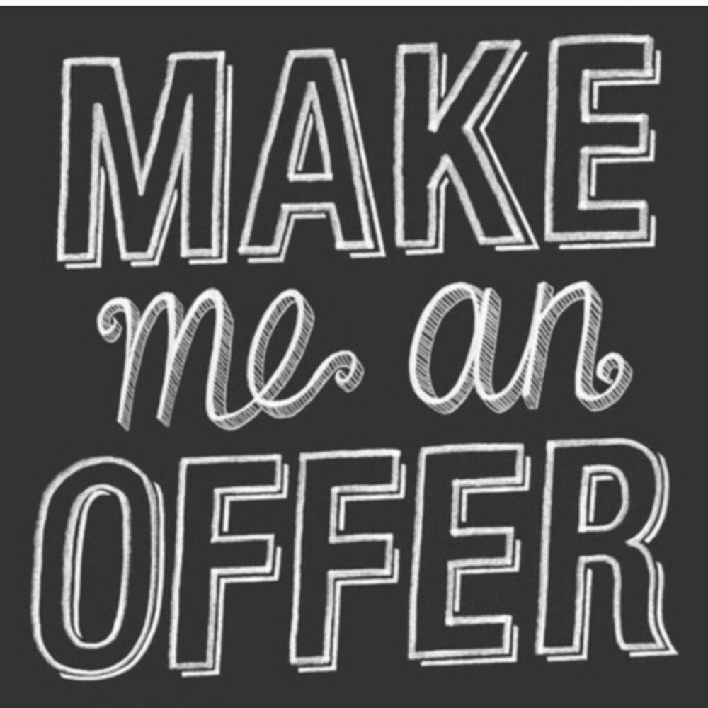 Accepting all reasonable offers!!